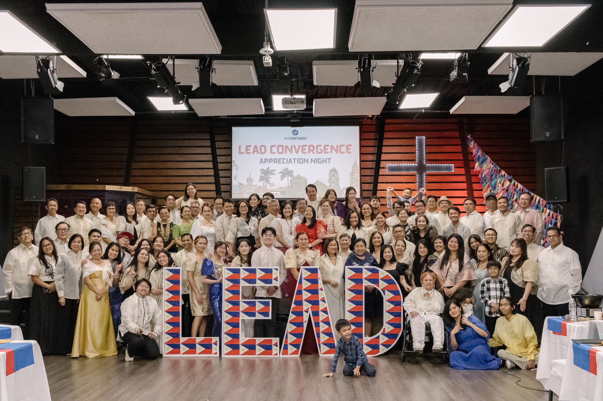 Large community gathering and service event